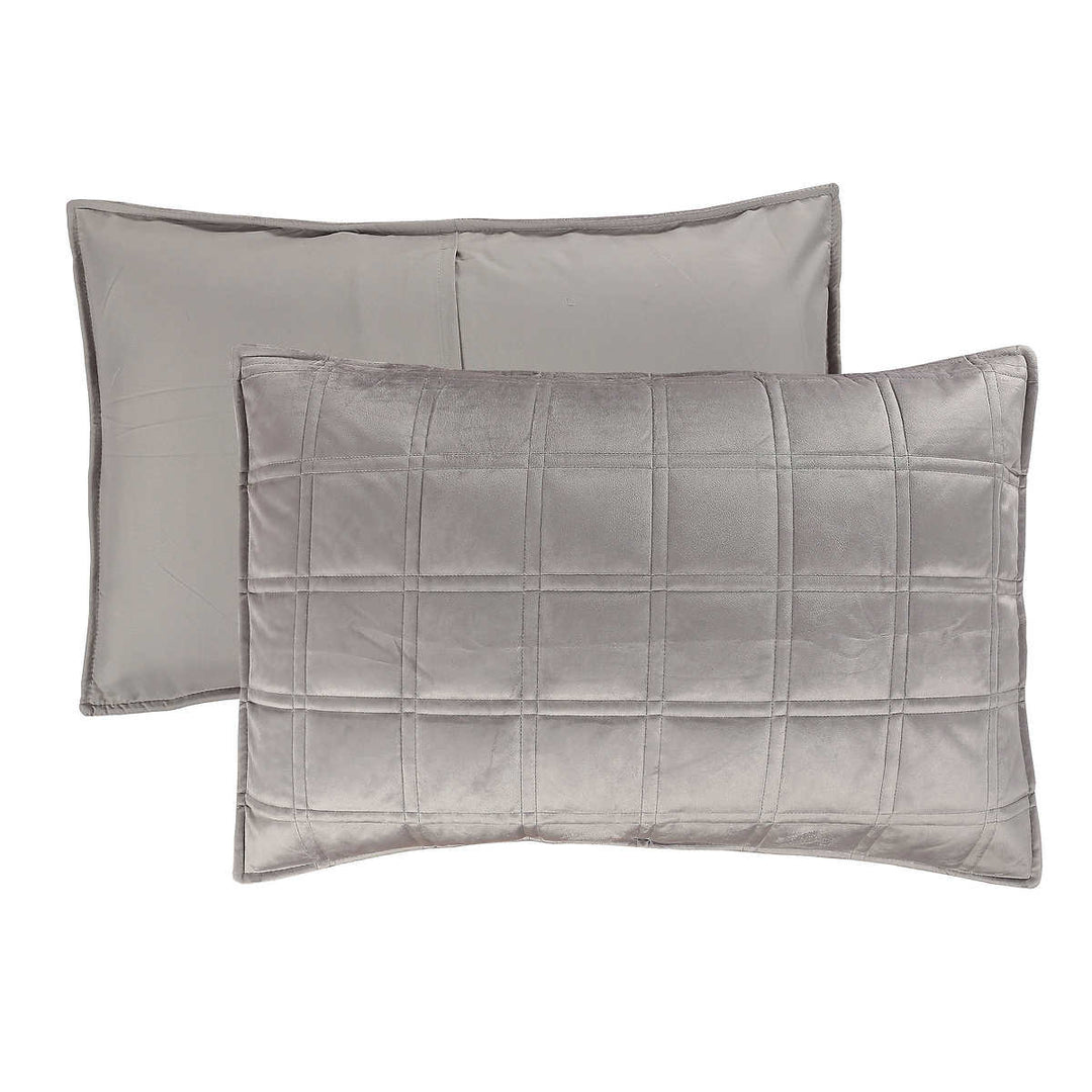 Revolution Home Decor 3-Piece Velvet Quilt Set