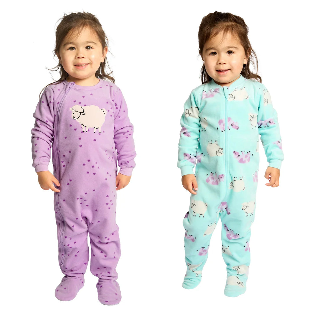 Pekkle Micro Fleece Pyjama Set - 2-Pack