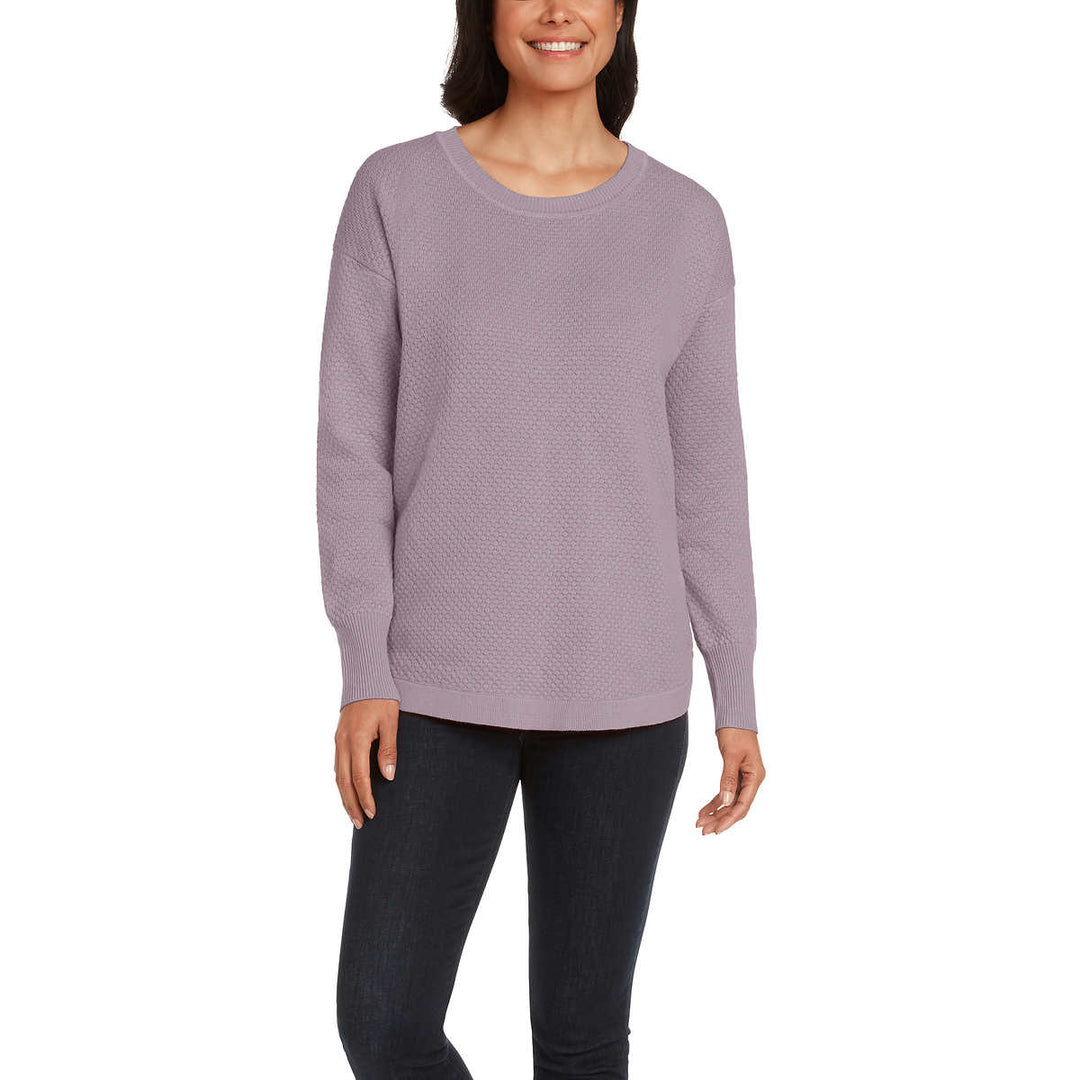 Matty M Crew Neck Pullover Sweatshirt