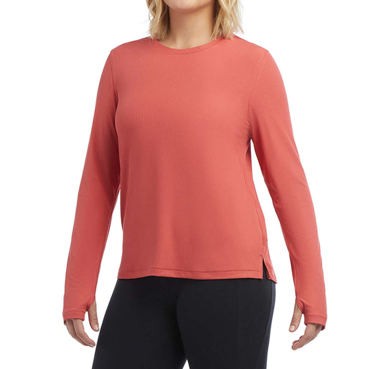 Danskin – Ribbed Long Sleeve Top