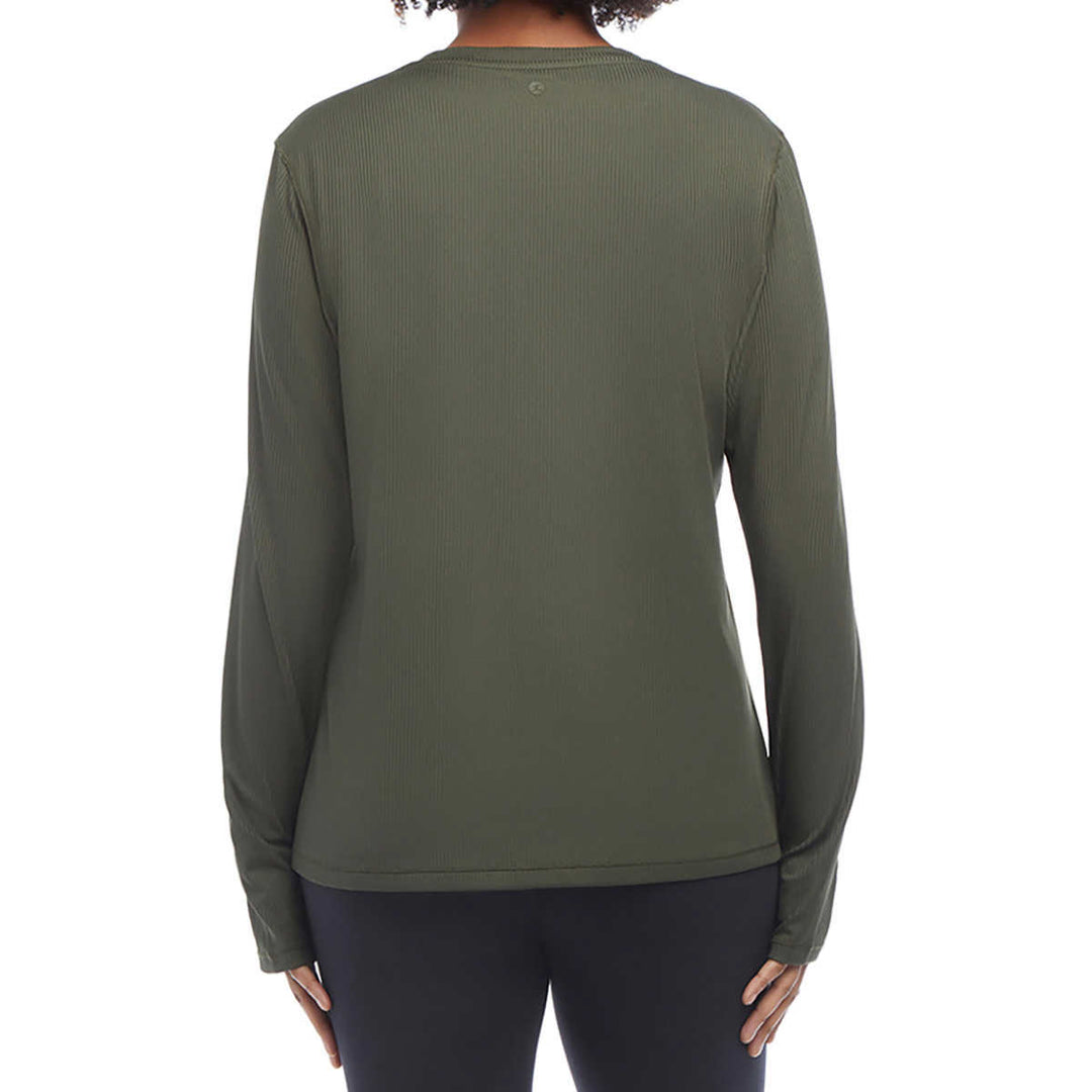 Danskin – Ribbed Long Sleeve Top