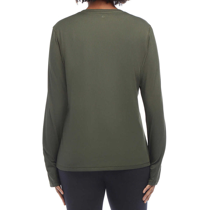 Danskin – Ribbed Long Sleeve Top