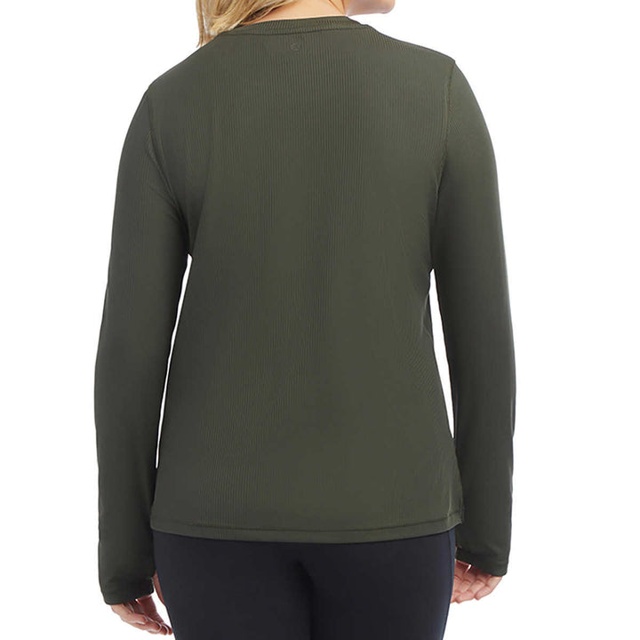 Danskin – Ribbed Long Sleeve Top