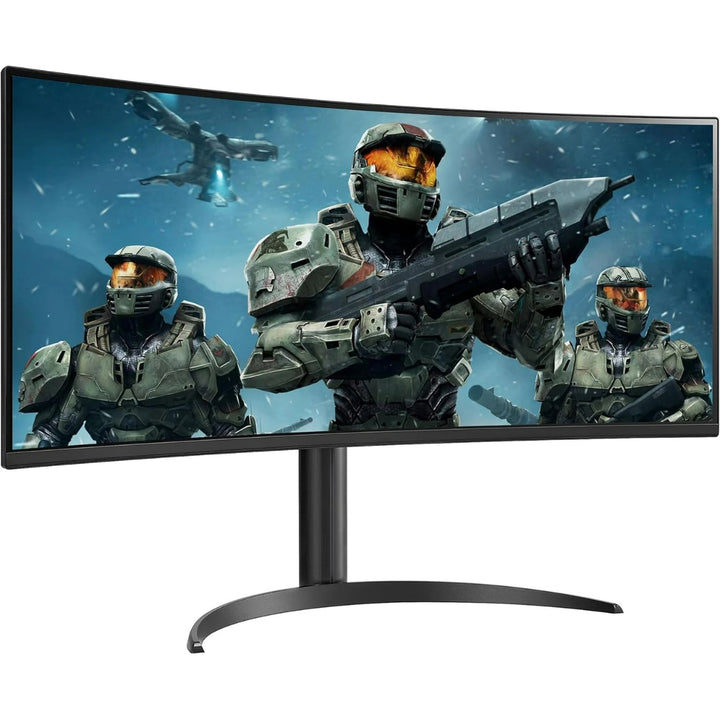 LG - LG 34WP60C-B 34-Inch Curved Gaming Monitor