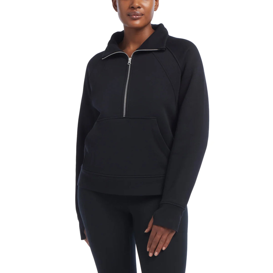 Danskin - Haut à col long demi-zippé