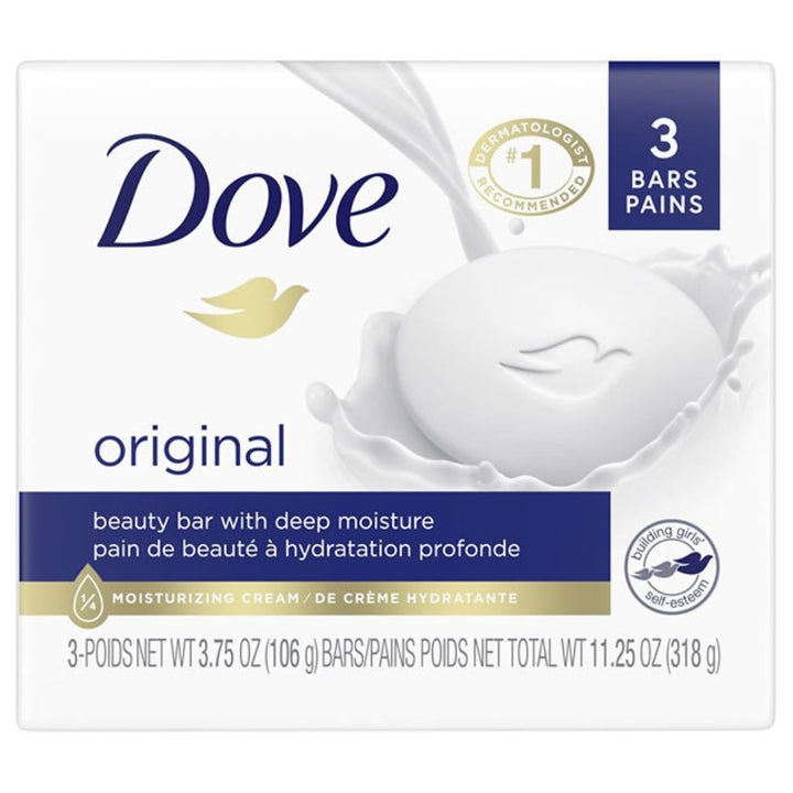 Dove Soap Bar - 3-Pack