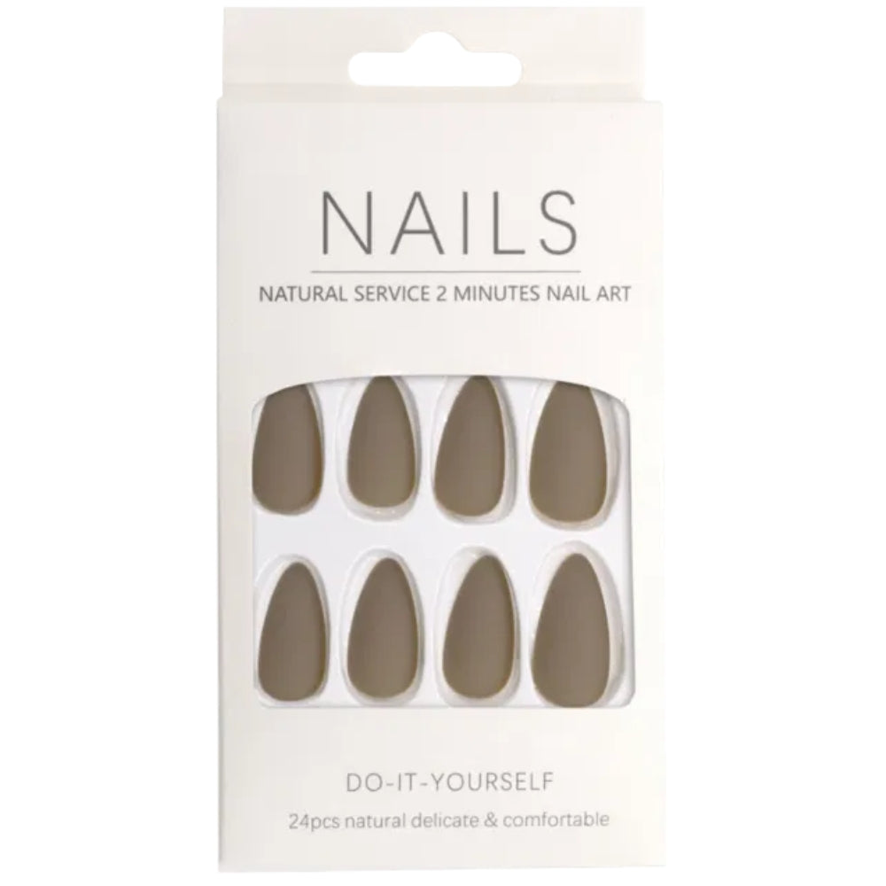 Press-On - Assortiment de faux ongle, 24 pièces