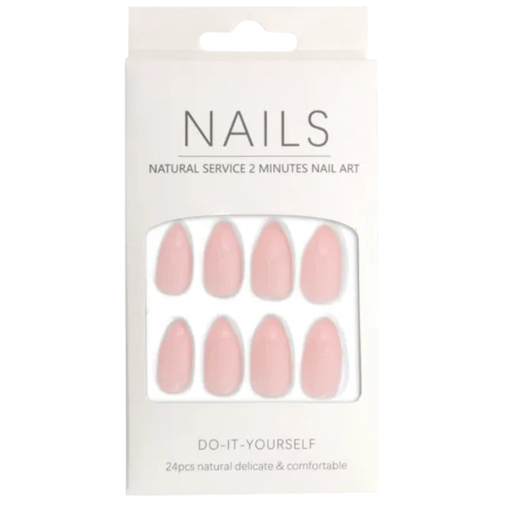 Press-On - Assortiment de faux ongle, 24 pièces