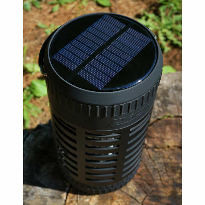 Lanterne solaire tue-insecte portable avec DEL, paq. 2