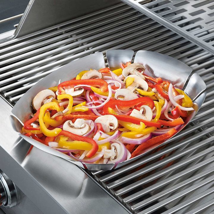 Stainless Steel BBQ Grill Basket - 2-Pack