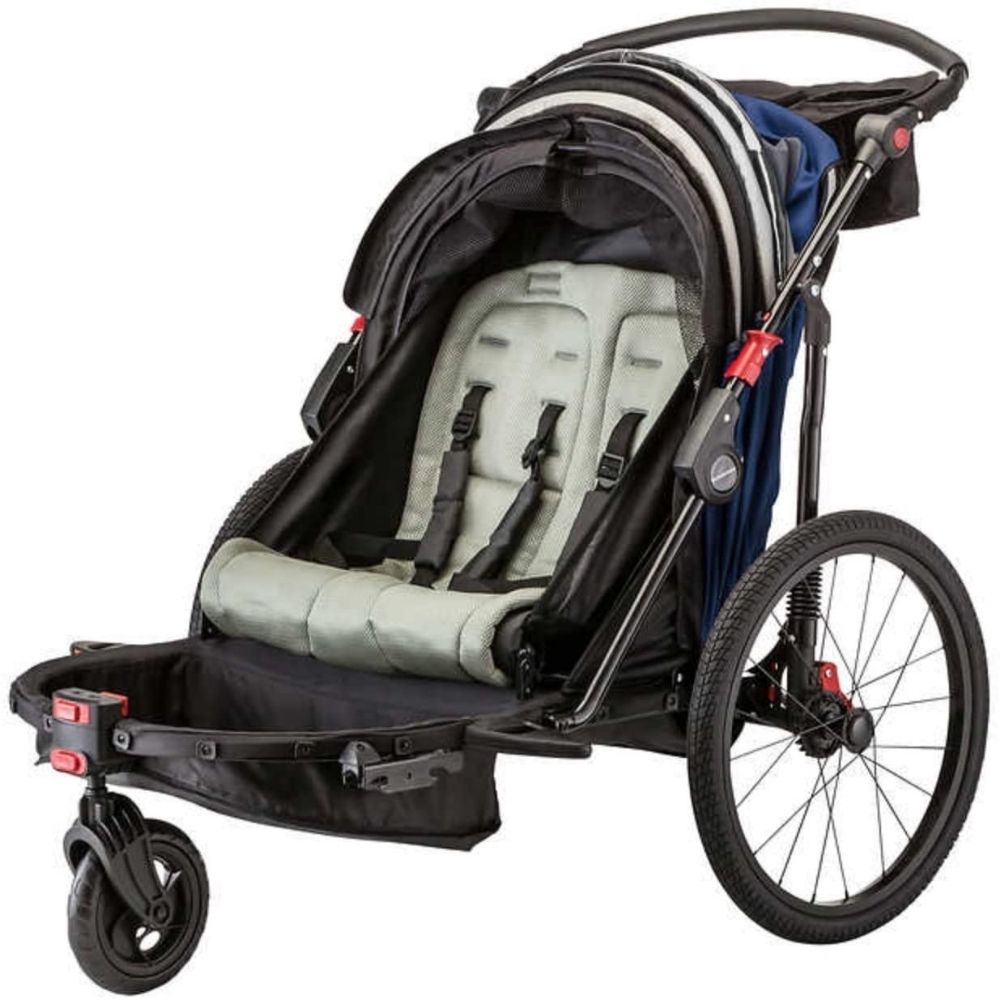 Schwinn Joyrider - Remorque de vélo bleu et gris