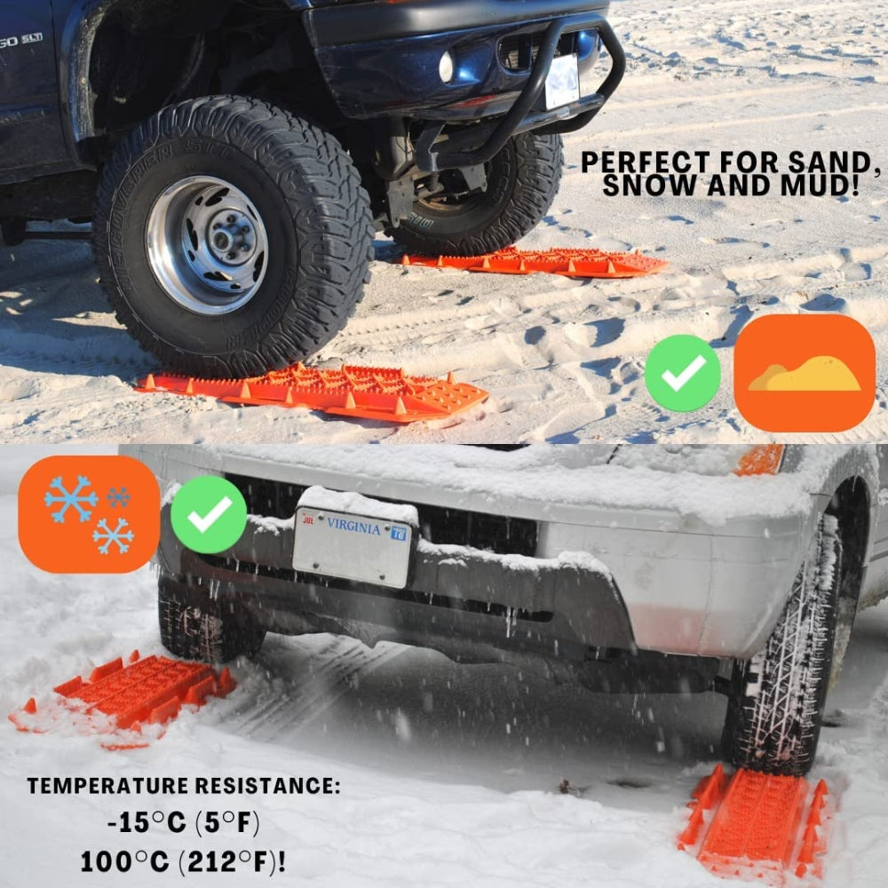 Escaper Buddy - Ensemble de 2 tapis de traction pour l'extraction, Maxsa Innovations