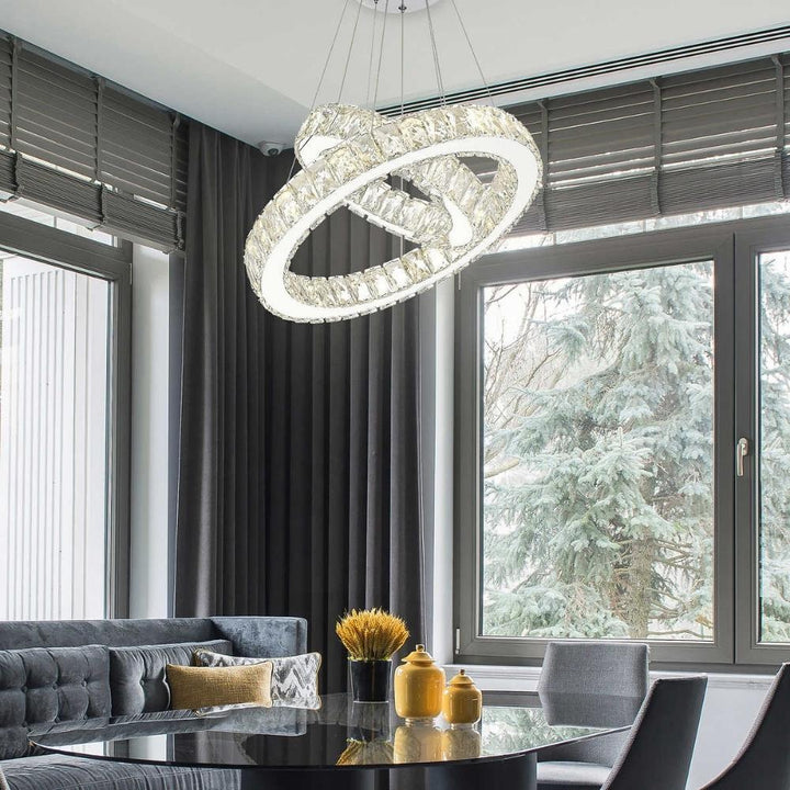 OVE LED Integrated Semi-Flush Mount Light
