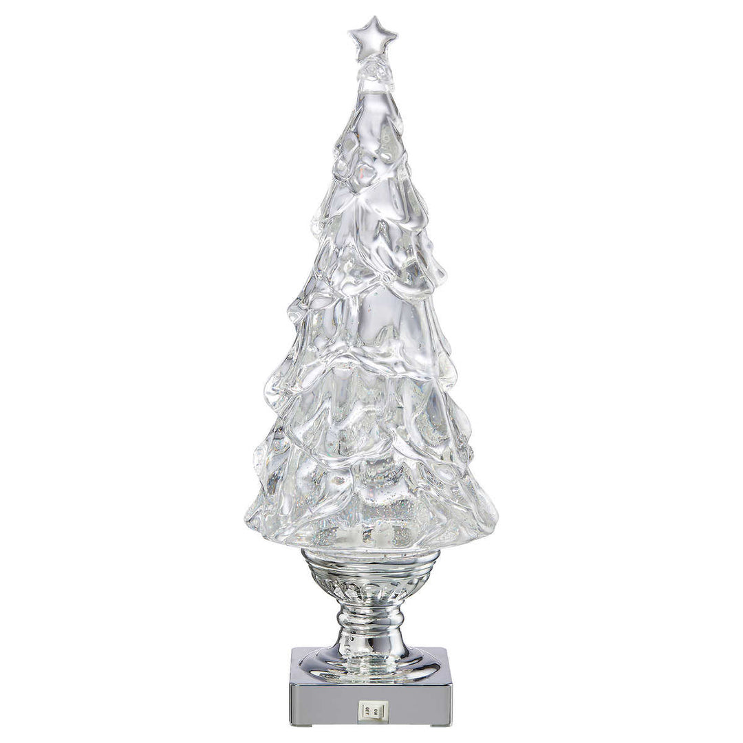 Ensemble de 2 arbres lumineux scintillants