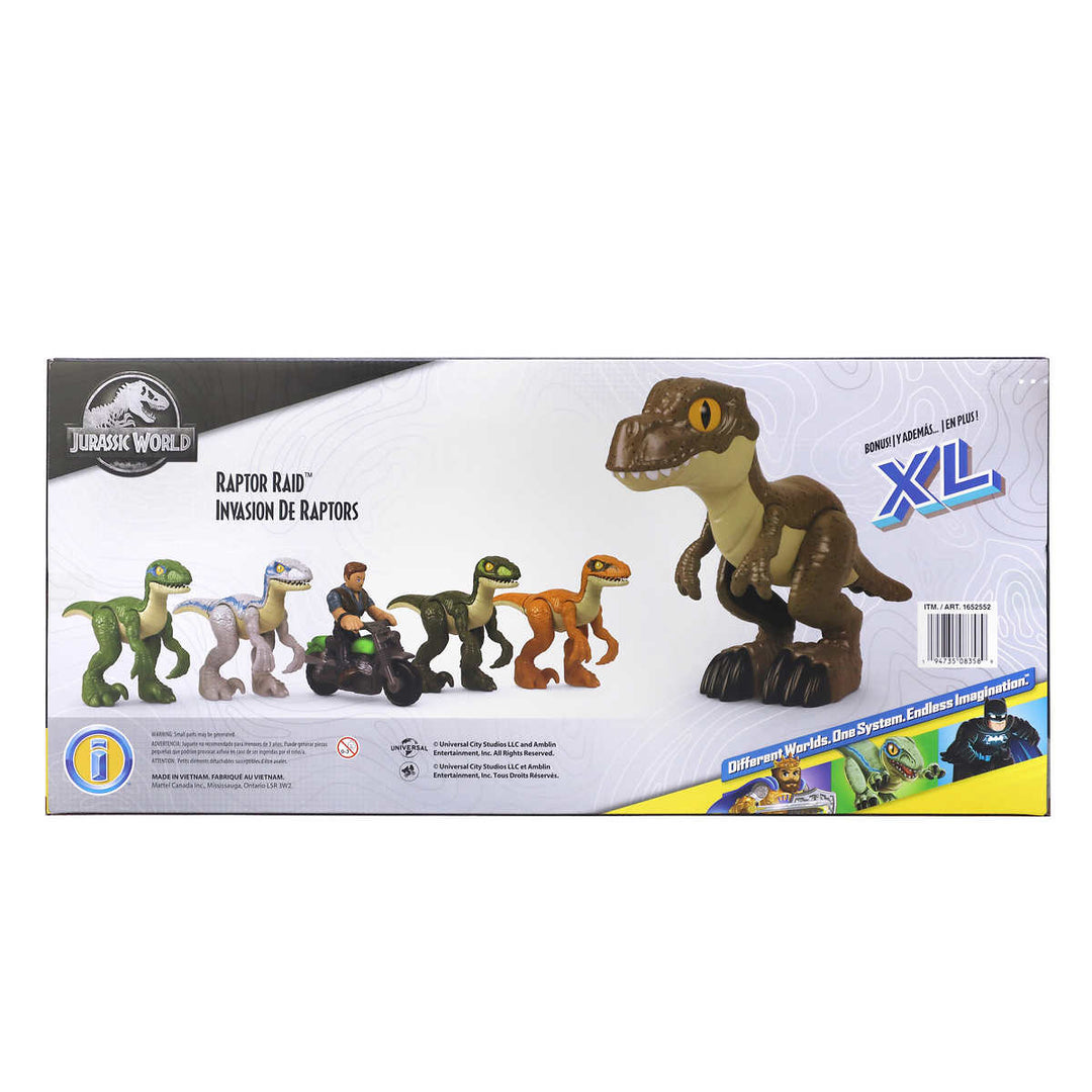 Imaginext Fisher-Price Jurassic World Raptor Raid