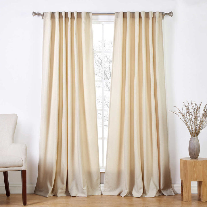 Silk Home Ecologee Turell 2-Piece Total Blackout Curtain Panel Set
