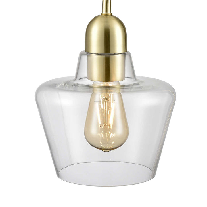 Valencia Table Lamp with Glass Shades - 2-Pack