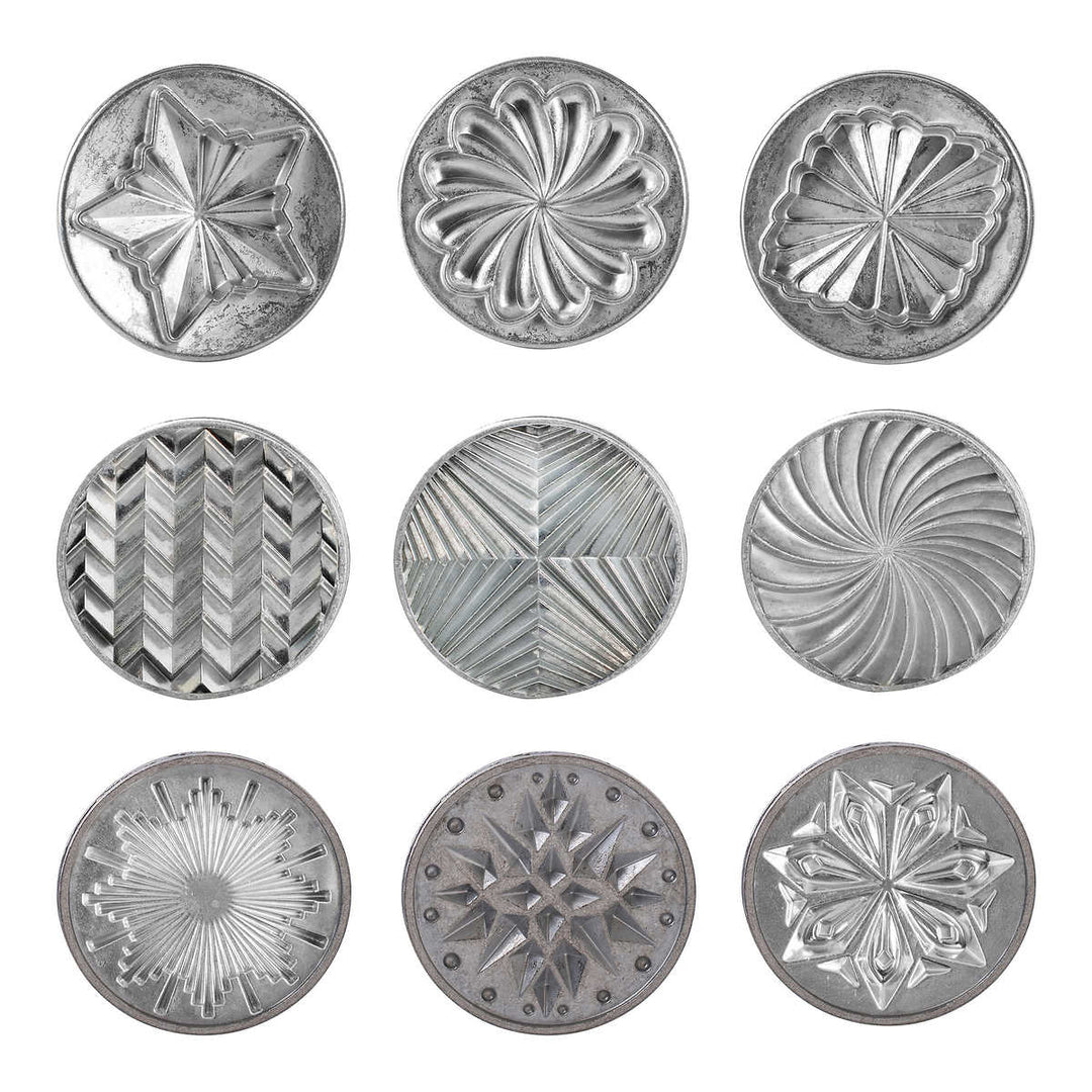 Nordic Ware 9-Piece Cookie Stamp Set
