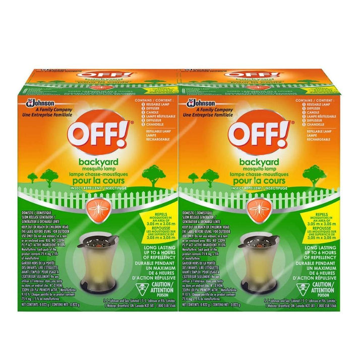 OFF! Mosquito Repellent Lamp - 2-Pack