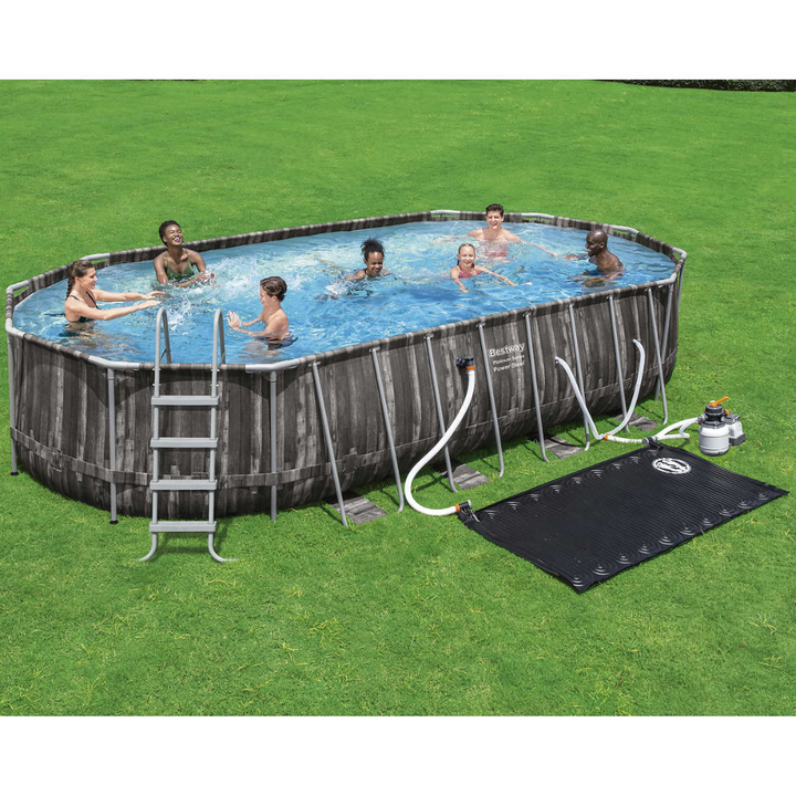 Bestway Power Steel Above Ground Oval Pool Set