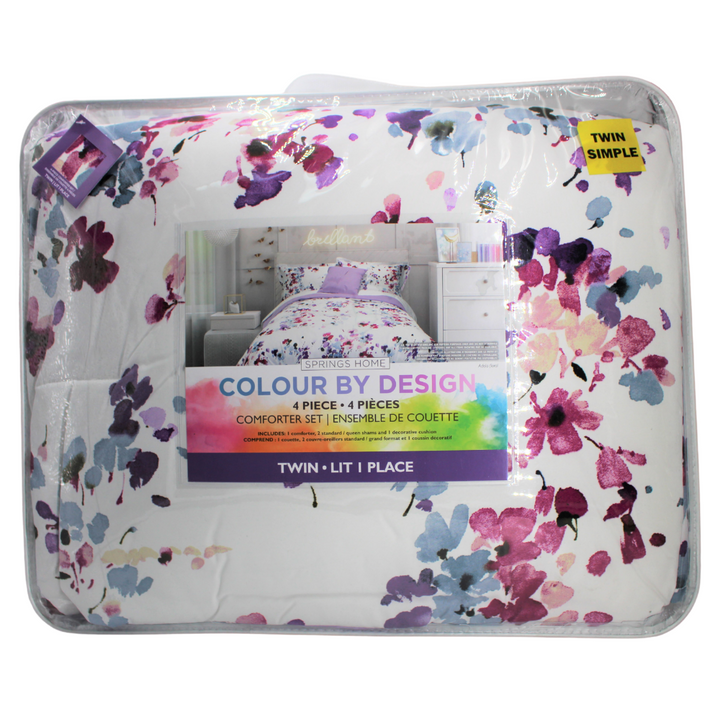 Springs Home - Ensemble de couette Colour By Design