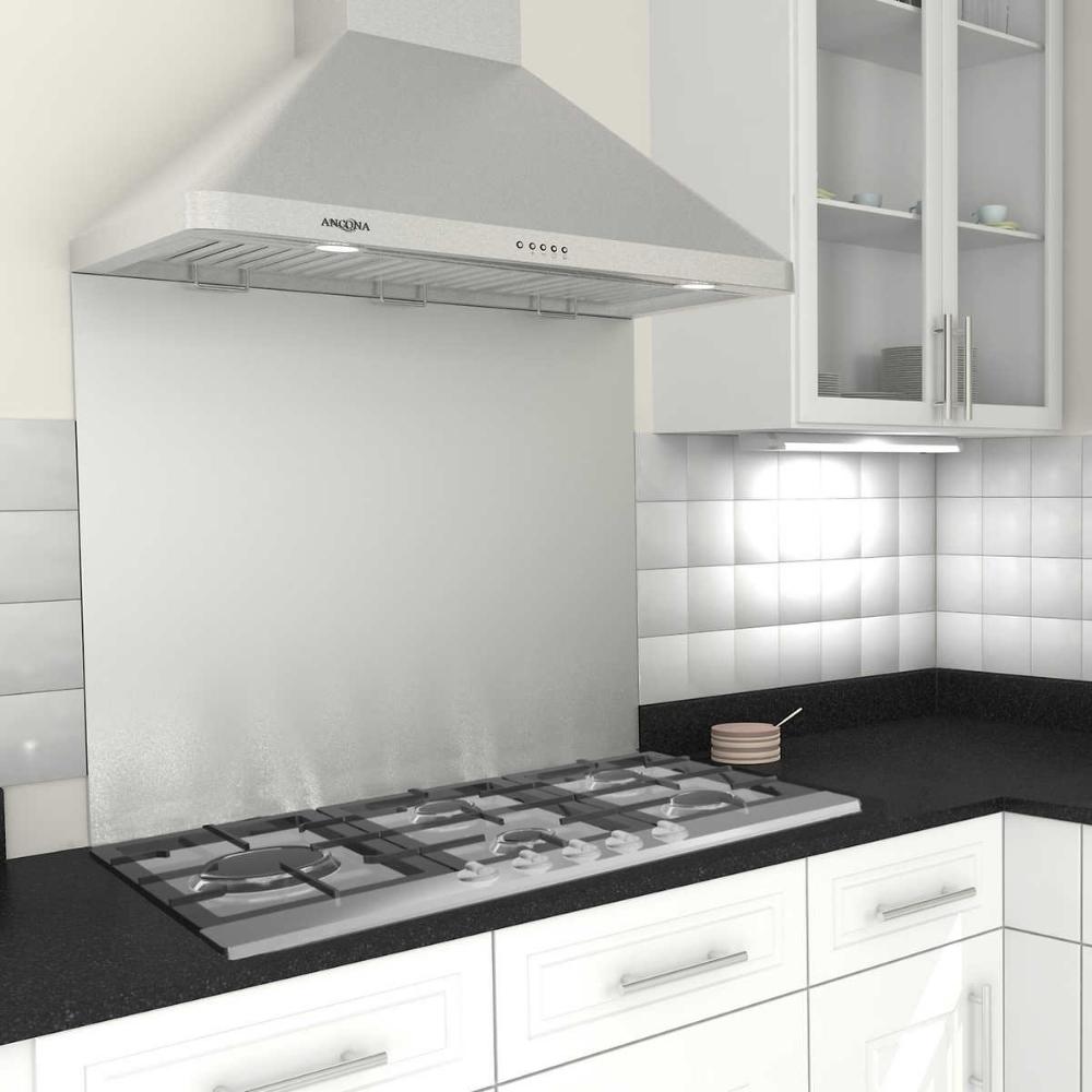 Ancona - Stainless steel backsplash